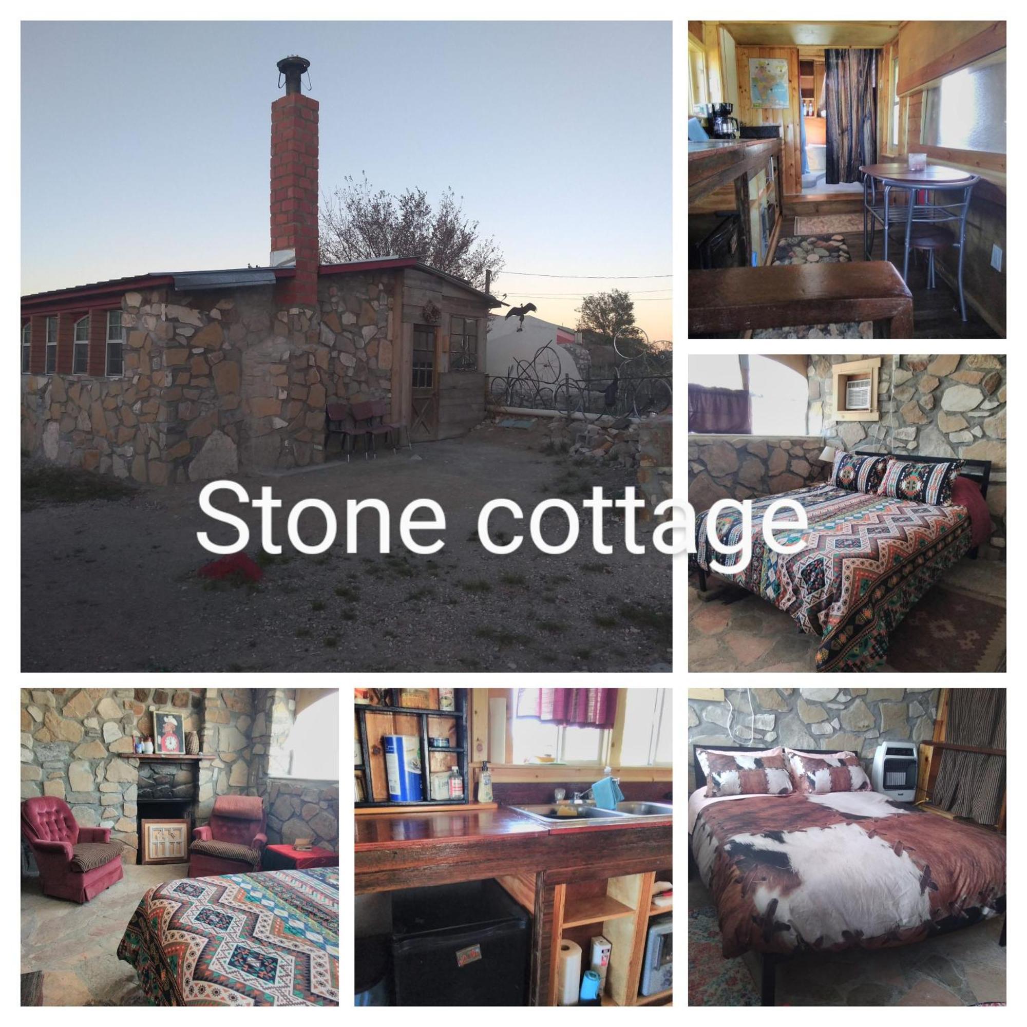 La Loma Del Chivo Llc Stone Cottage Alternative Building Marathon Rom bilde